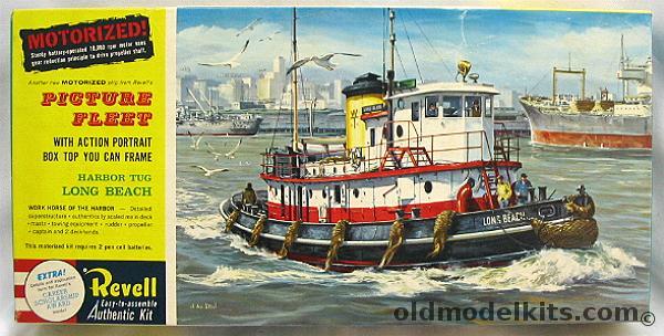 Revell 1/108 Long Beach Harbor Tug - Motorized Picture Fleet Issue, H397-249 plastic model kit